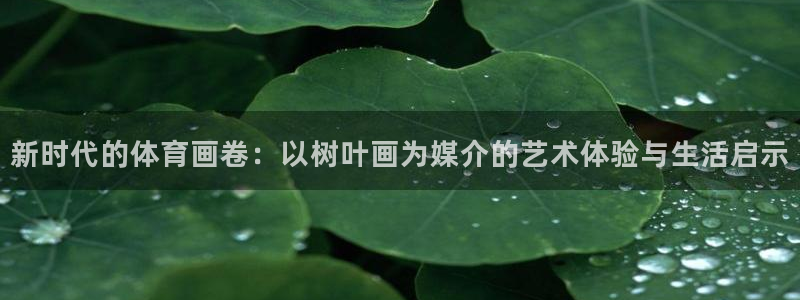 球王会体育：新时代的体育画卷：以树叶画为媒介的艺术体验与生活启示