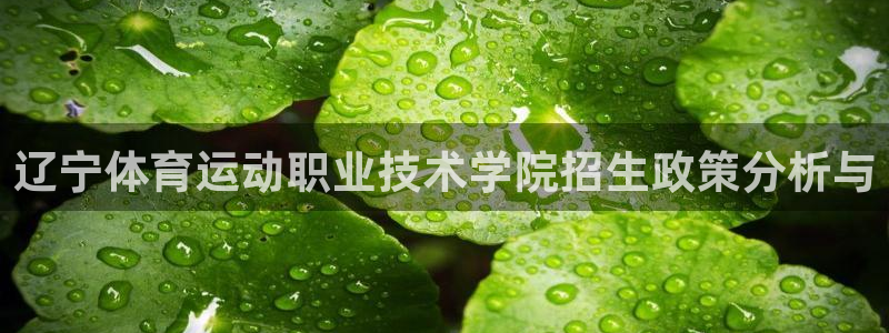 球王会体育：辽宁体育运动职业技术学院招生政策分析与